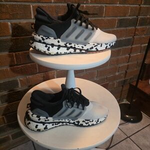adidas Black and Gray Athletic Shoes